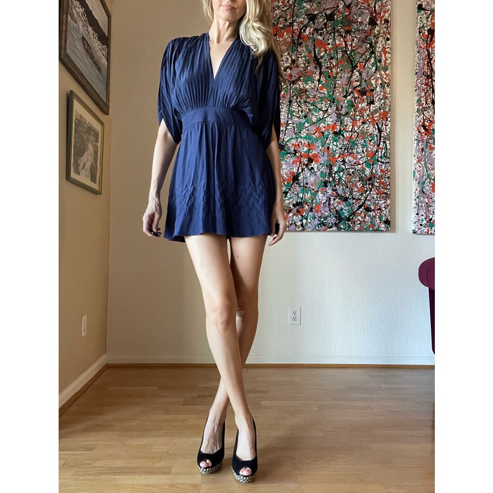 Ramy Brook Navy Playsuit Romper
